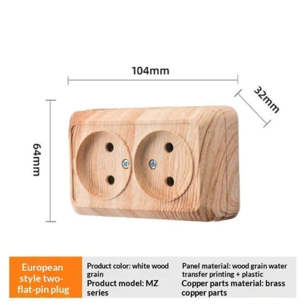 1 stk tre EU Standard Knapp Lysbryter 1-veis Spray Pl A5