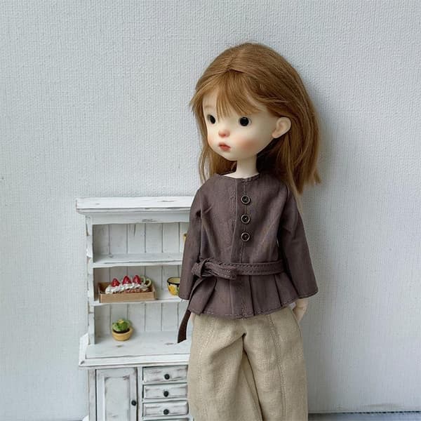 Til Zsiga Dukketøj Vindjakke til 1/8 Actionfigur T A2