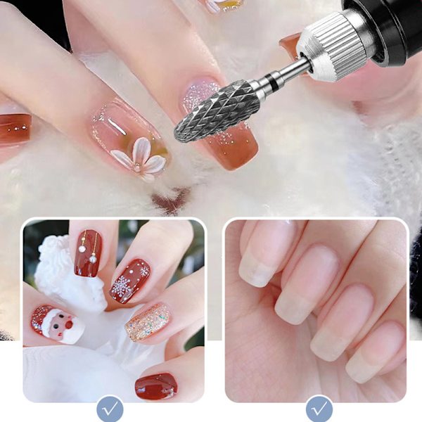 Hårdmetal wolfram neglebor manicure boremaskine til fræsning ter A3