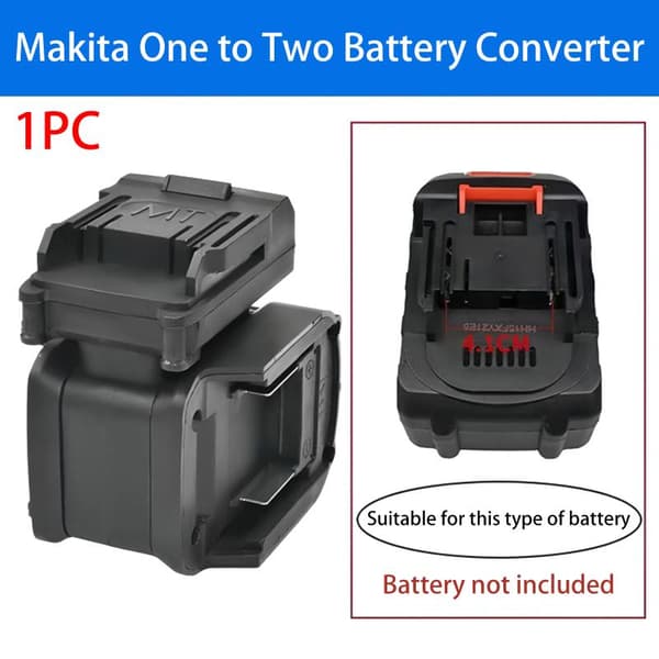 2i1 Parallelkredsløb Batteriadapterkonverter til 18V BL1830