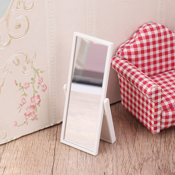 1:12 Dollhouse Simulation Full Length Mirror Dollhouse Furnitur