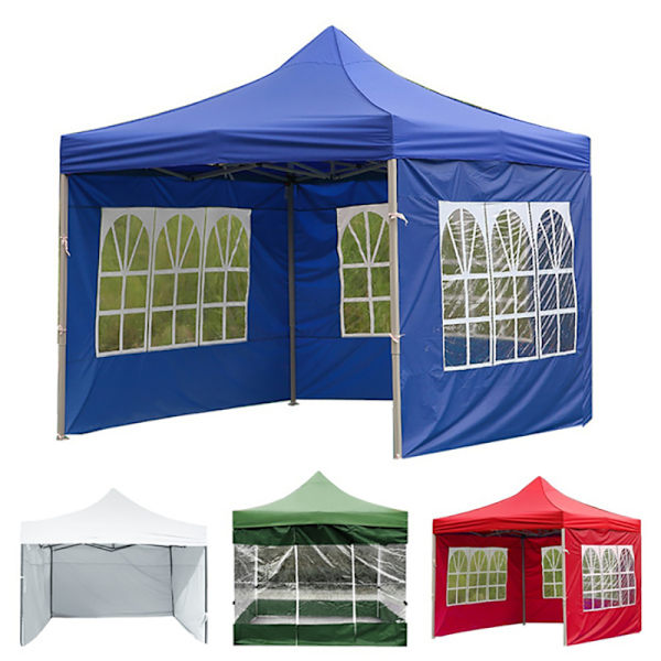 Outdoor Party Sateenkestävä Oxford kangasteltat Garden Shade Top Ten Army green Translucent 3x2m