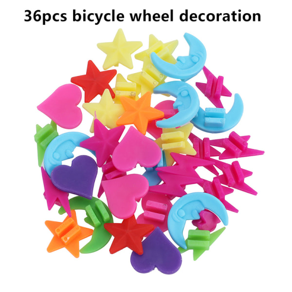 Spoke Beads Sykkel Hjul Dekorasjon Sykkel Spoke Clips Sykkel