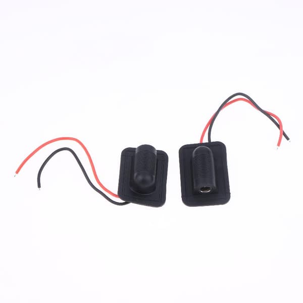 5 stk 5,5x2,1 mm med kabel kablet DC strøm hunn DC strøm hunn 5Pcs