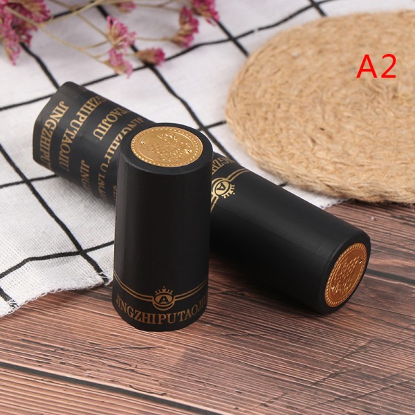 10 Styck PVC Cap Barware Tillbehör Bryggvin Bott A2