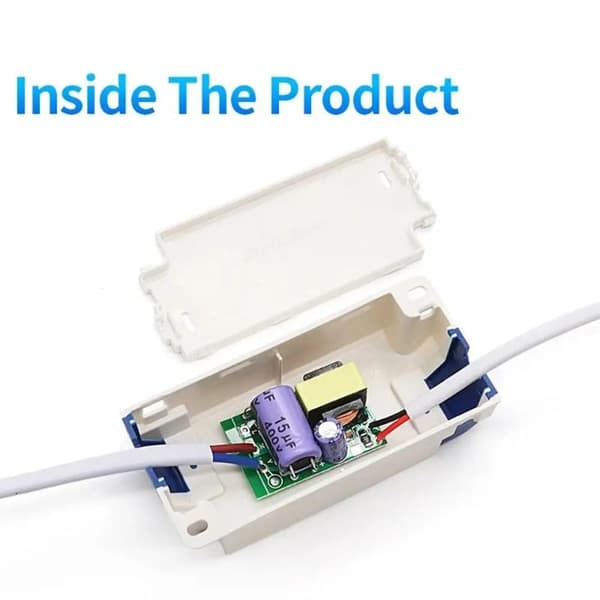 1 stk. LED-strømforsyning DC 3-4V transformer switch-driver 600mA A A1