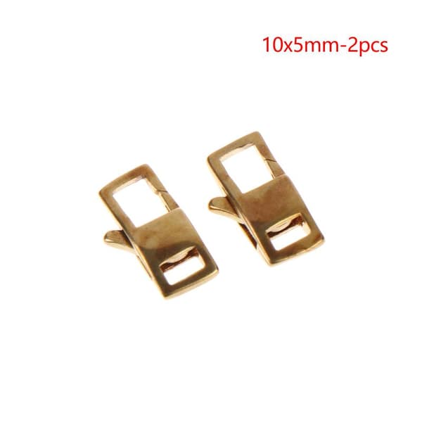 1/2/4 stk DIY Spænde Tilbehør til DIY Håndlavede Smykker Nøglering Pe 10x5mm 2pcs