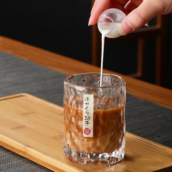20ML gjennomsiktig kaffedrikker Liten melkekanne kaffekoppglass 20ml