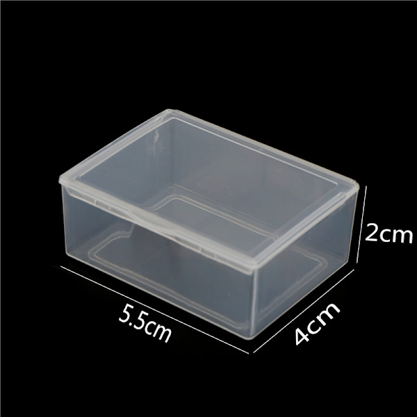 Käytännöllinen minikorujen organizer , läpinäkyvä muovinen nimikortti