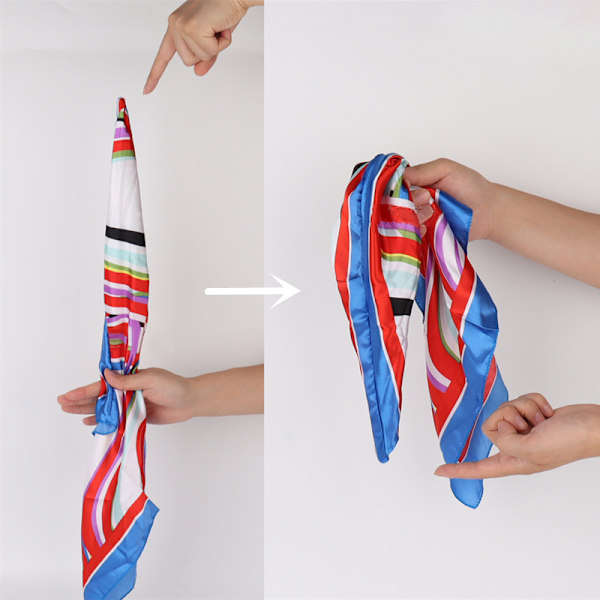 Pysyvä Magic Silk Huivi Magic Trick Silkki Magic Props For Magi