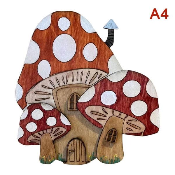 Mini Home Decorations Tre Fairy Alf Door Fairy Tale Gate Doo A4