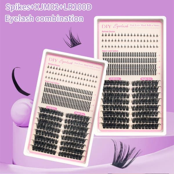 Vipper med DIY Spiky Under-vipper og Wispy Vipper 50D