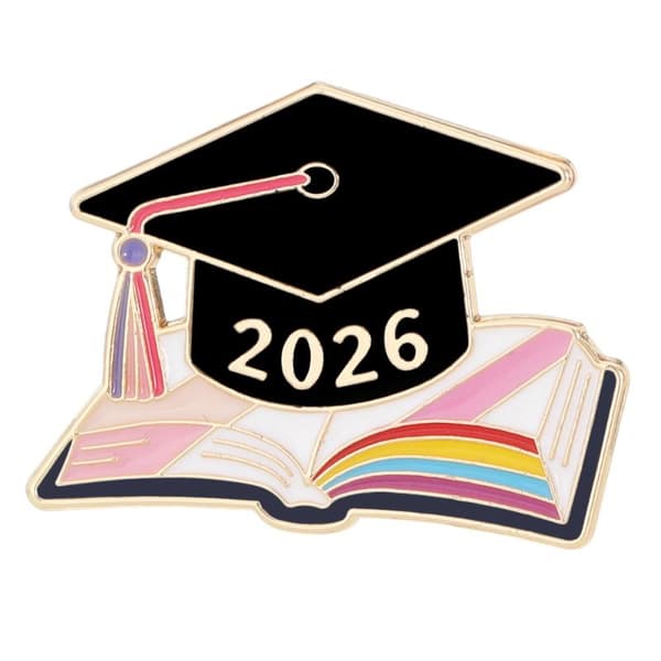 2026 Examenssouvenir Brosch Studentmössa Bokmärke Mode A11