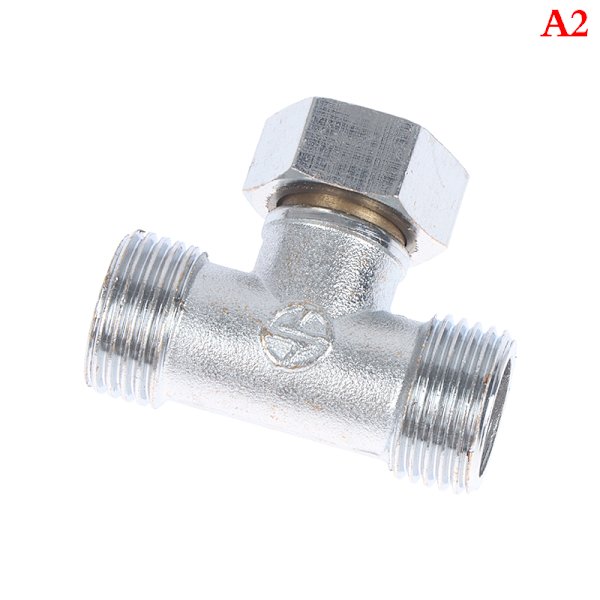 1st toalettavledningsventil koppar G1/2" T-ventil bidéspruta Sh A2