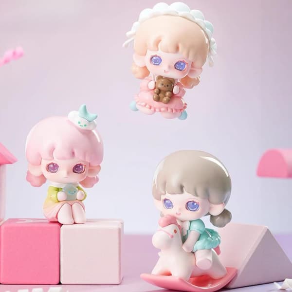 Yooie Time Theatre Series Blind Box e Actionfigurer Samlarobjekt 1 Box Random