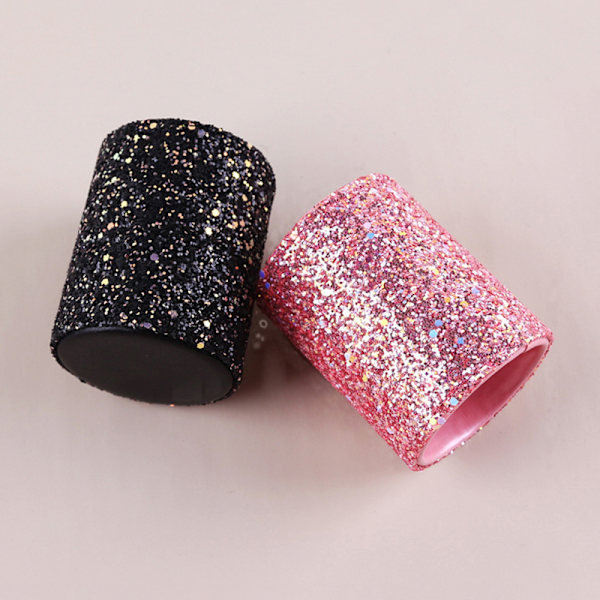 1st Kvinnor Kosmetisk Makeup Borste Förvaringshink Pennhållare O Black