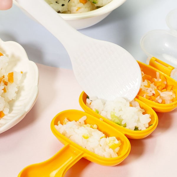 6st/ set Baby Rice Ball Form Barn Lunch DIY Sushi Maker Mould