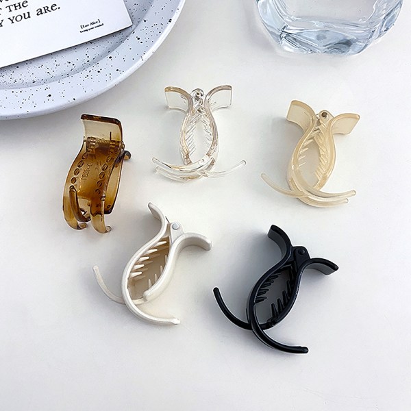Naisten hiusklipsit Hiustarvikkeet Retro Ball Head Crab Clip e B A4
