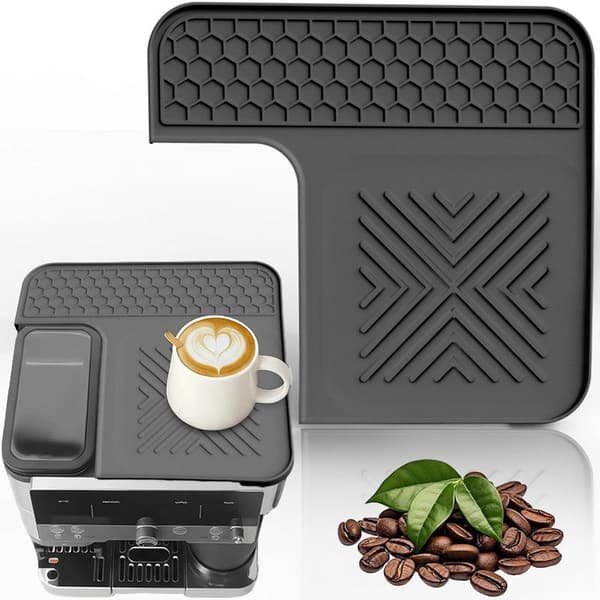 Til ES601 Kaffemaskine Toplåg Måtte Kaffe Top Beskyttelsespude Gray