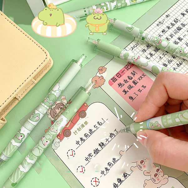 3 Stk Brevpapir e Penne Skole n Brevpapir Pen Kawaii Pen 3Pcs