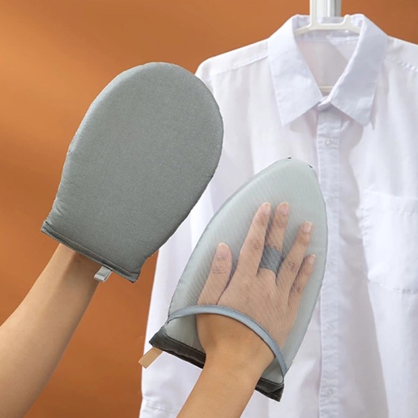 Handheld Ironing Pad Mini Glove lämmönkestävä käsine vaatteille A