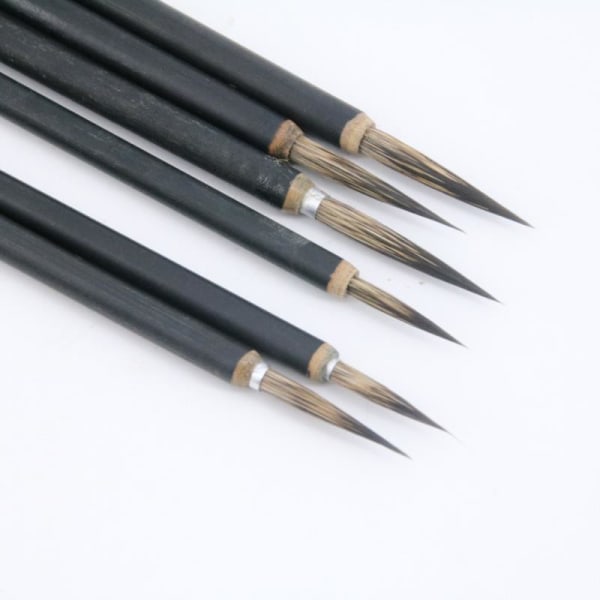 Kopparhuvud Hook Line Fine Paint Pensel Kalligrafi Brush Pen S