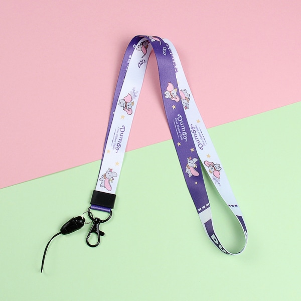 Heat Transfer Lanyard Cartoon Halterneck Rope Multicolor-A19