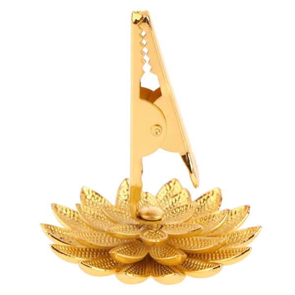 1 st rökelsestickhållare Lotus doftklämma rökelsekar sandelträ