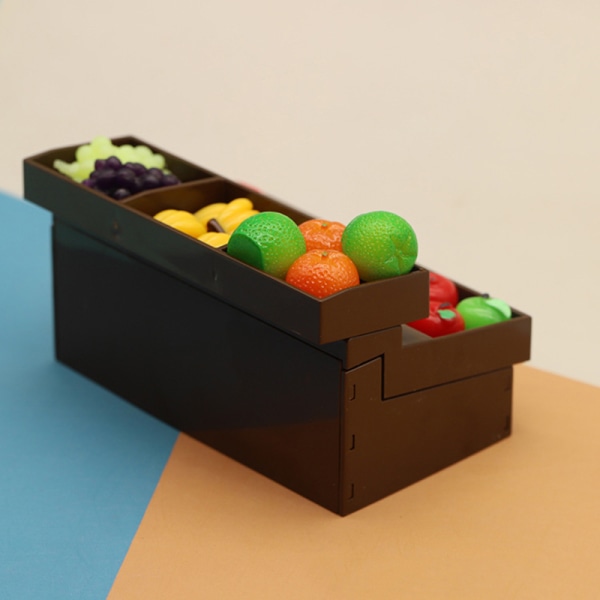 1/12 Dukkehus Supermarked Displayhylde Model Dukkehusmøbel
