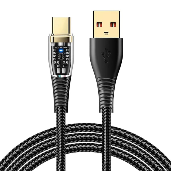 100W USB til Type C-kabel Hurtigladekabel Dataledning for Ipho