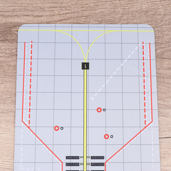 Flygplansmatta Runway Förkläde Lämplig för 1:400 modell flygplan Sim