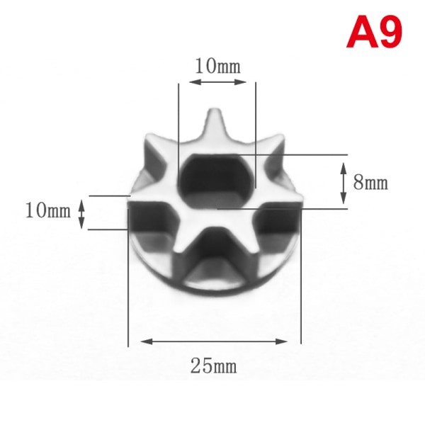 1 kpl hammaspyörän vetopyörän vaihtopyörä 5016/6018 Gear El A9