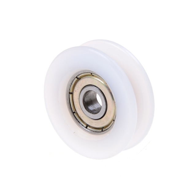 Uusi 6 * 30 * 10 mm U-urainen metallikilpi Nylon hihnapyörän pyörät