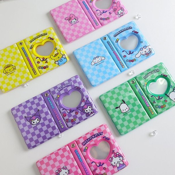 Sanrio 3-tums fotoalbum och Cinnamoroll-korthållare Idol Gift F A