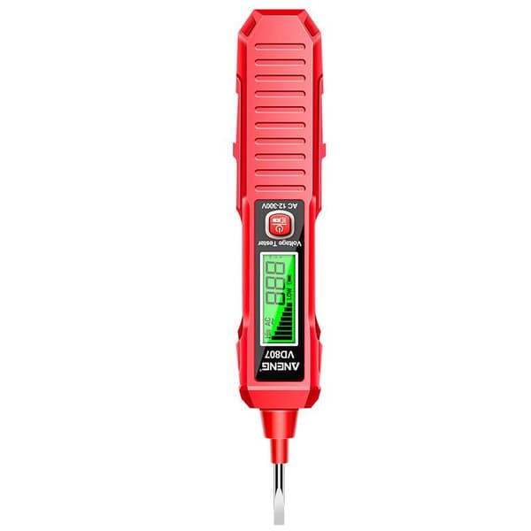 Smart induktionstesterpen AC 12-300V spændingstester NCV-sensor red