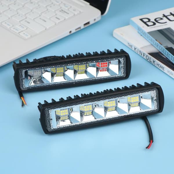 1 STK 72W Bil Arbeidslys LED Bar 4x4 24 LED Arbeidslys Bar Offroad 3