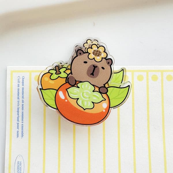 Tegneserie Capybara Memoklips 7pcs