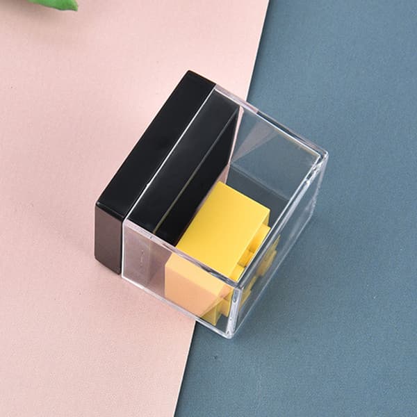1 stk. Opbevaringsbokslåg Gemstone Display Mønt Klar beholder Spec A2