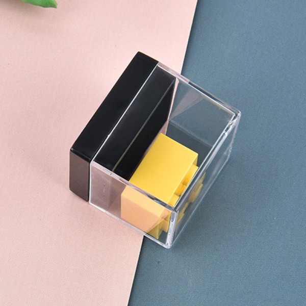 1 stk. Oppbevaringsbokslokk Gemstone Display Mynt Clear Container Spes A3