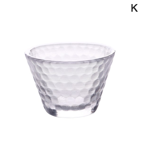 -stil handgjorda hamrade glas liten tekopp Sake kopp te glas K