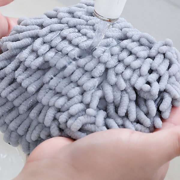 Chenille Håndklæde Blødt Absorberende Mikrofiber Køkken Badeværelse Gray