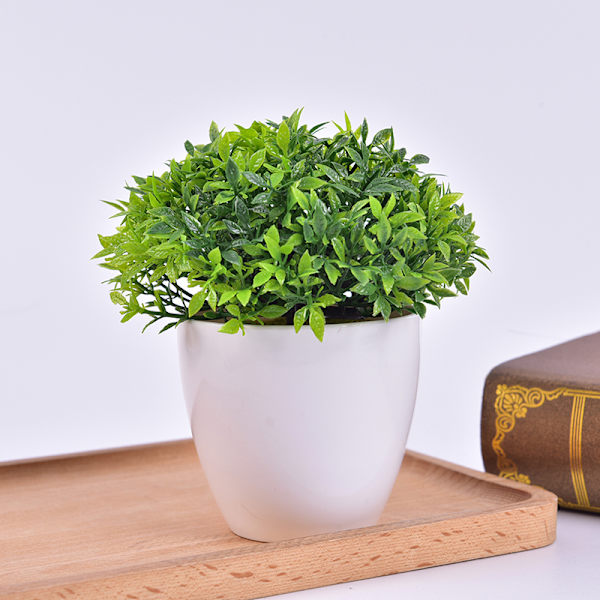 Keinotekoiset bonsai-kukat ruukkukoristeet Kotihotelli Puutarha
