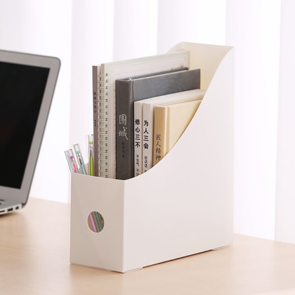 Köp kontorsdokumentfil förvaringsbox fällbar skrivbordsförvaring o White |  Fyndiq