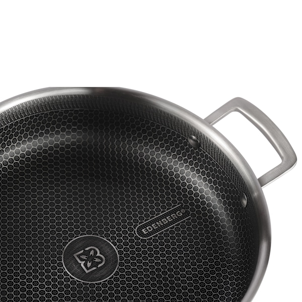 Edenberg Gryta med Lock – 3,7 L, Non-stick Beläggning – EB-14922