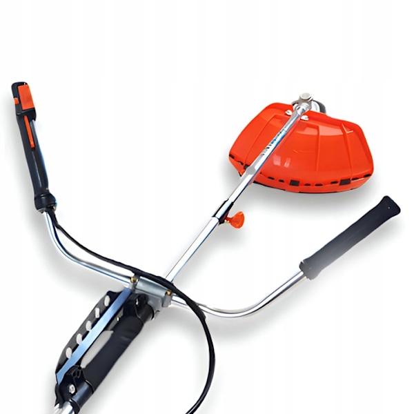 Bensindriven Grästrimmer 7,0 Hk – 2-taktsmotor, 42 Cm Klippbredd, 52cc, 9500 Rpm, 150 Cm Axel