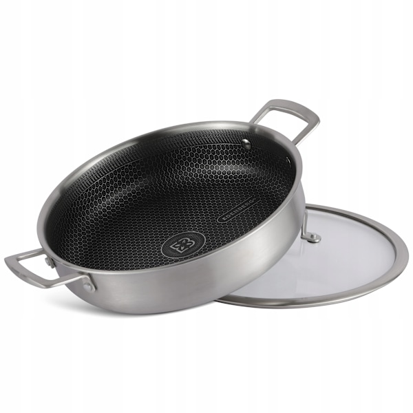 Edenberg Gryta med Lock – 3,7 L, Non-stick Beläggning – EB-14922