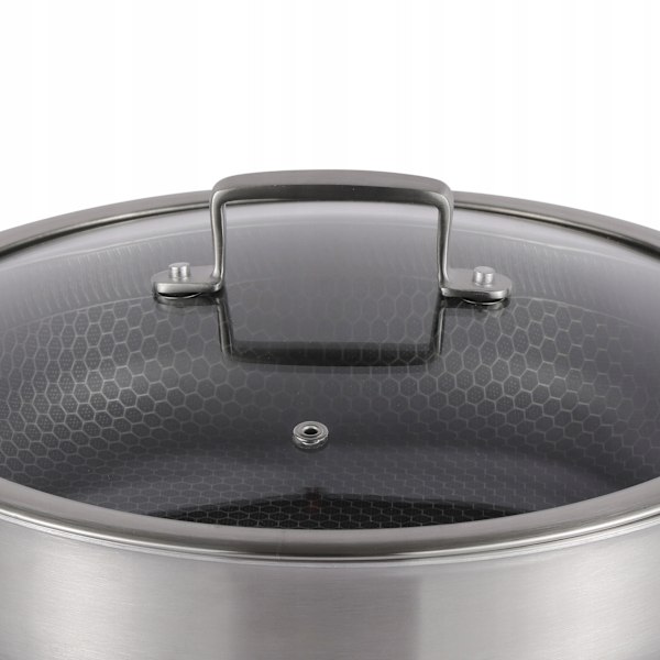 Edenberg Gryta med Lock – 3,7 L, Non-stick Beläggning – EB-14922