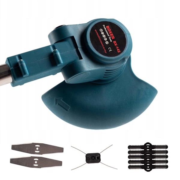 BATTERIDRIVEN GRÄSTRIMMER 48V 2X BATTERIER TELESKOPISK XXL-SET