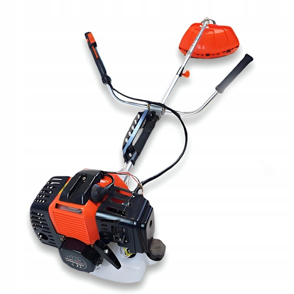 Bensindriven Grästrimmer 7,0 Hk – 2-taktsmotor, 42 Cm Klippbredd, 52cc, 9500 Rpm, 150 Cm Axel