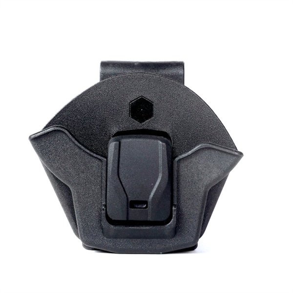 Håndjernholder Lomme Livrem  Slitasjebestandig Taktisk Håndjern Holster med Hurtigutløsning Snap Lås  8.6*2.8* 9.8cm svart